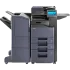  A professional front-angle view of a Kyocera all in one office printer. This top rated home office printer and best printer for small business