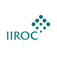 The IIROC logo, which features the text "IIROC" in a teal font and a constellation of teal dots in the upper right.