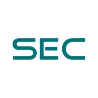 The text "SEC" in a bold, teal-colored font.
