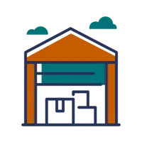 Low-voltage wiring icon representing security camera systems and infrastructure services in Houston.