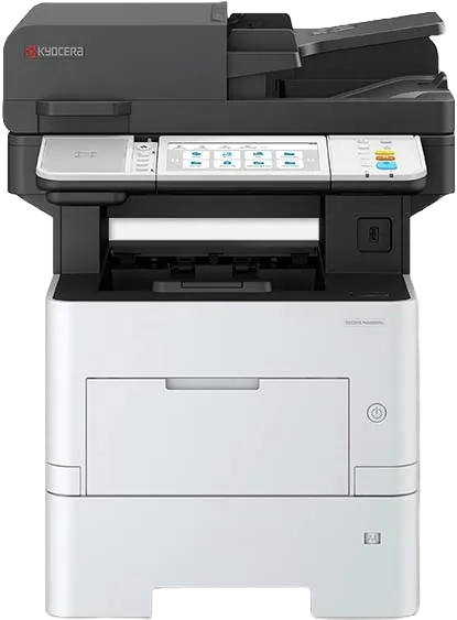 Kyocera ECOSYS MA4500iFX printer and copier optimized for secure, managed office printing solutions.