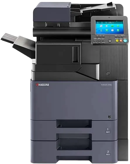 Kyocera TASKalfa 508ci enterprise printer delivering secure, scalable managed print solutions.