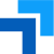 Icon for Elevation Technology's Desktop and Mobile App. It features two overlapping, angular shapes—one light blue and one darker blue—stylized to represent the integration of two different devices or platforms.