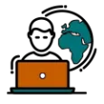Icon illustrating Proofpoint protection that safeguards users and business networks from email-borne cyber threats.
