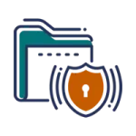 A professional icon representing Elevate Technology's cybersecurity services. 