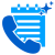  Icon for Elevation Technology's AI-Powered Tools. It displays a white, friendly, smiling robot or chatbot face inside a blue circle with a gradient.