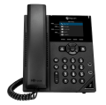 A Polycom VVX 250 IP desk phone, a business-class device with HD voice and a color display, compatible with Elevate Technology's hosted communication solutions.