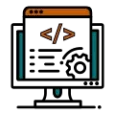 Icon illustrating Proofpoint cloud-based email security that requires no on-premise hardware or software installation.