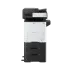 A full-height view of the Kyocera ECOSYS MA3500cifx. This professional all in one office printer is the best printer for small business, shown with multi-tiered paper trays for high-volume use.