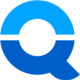 A circular logo with a "Q" in two shades of blue, symbolizing archiving or data query services.