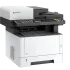 A professional shot of the Kyocera ECOSYS M2540dw, an all in one office printer and a best printer for small business. The image showcases its multi-function design, with an automatic document feeder and control panel.