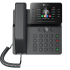 Mobile-friendly black Fanvil V64 IP desk phone with a color display, supporting cloud hosting, business email, and cloud email by Elevation Technology.