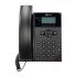 Elevate Technology product page featuring a black Polycom VVX 150 Business IP Desk Phone with its key features and product description listed next to it.