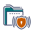 Cybersecurity icon representing Elevate Technology’s managed IT services in Katy, TX, protecting business networks and data.