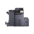  A Kyocera TASKalfa 3554ci printer with a document finisher and a large side tray module.