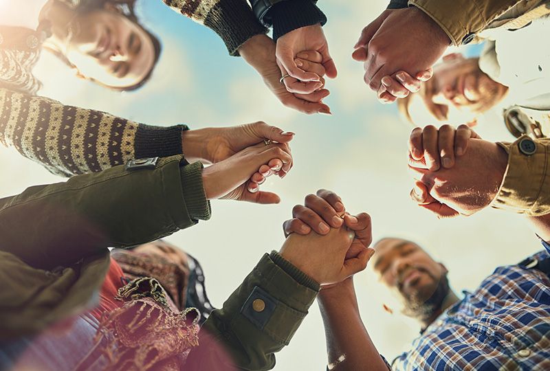 A stock photo for Elevate Technology's focus on community and collaboration.
